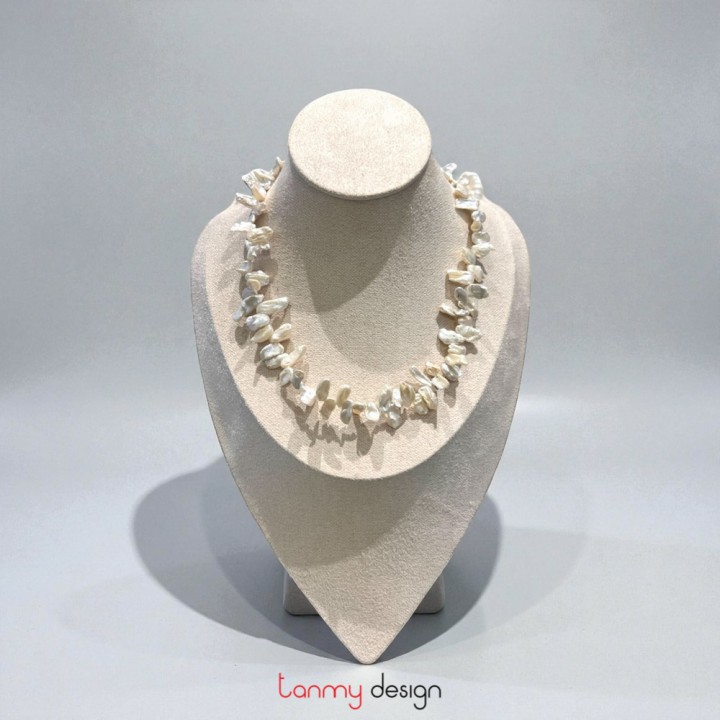 Vòng cổ ngọc trai petal