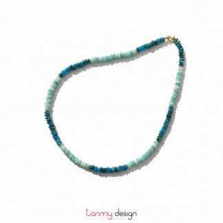 Vòng cổ đá ngọc trai ( các màu )