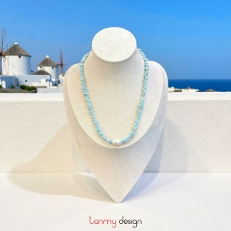 Larima and pearl Necklace