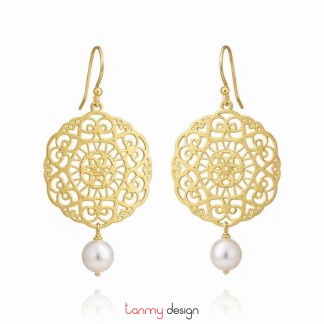 Soleil Pearl Earrings
