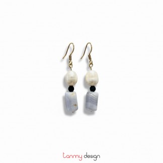 Amanda Agate Earrings
