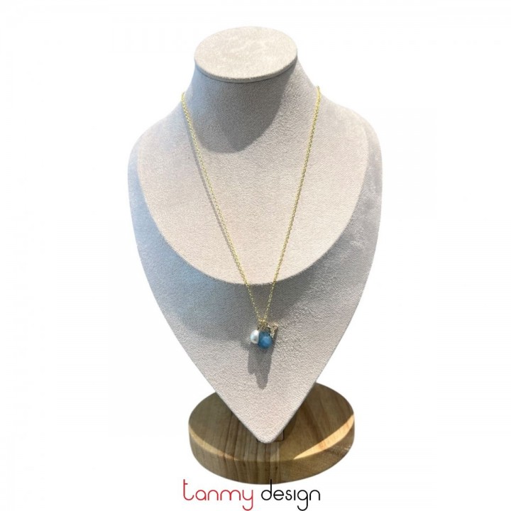 Vòng cổ Amelia ( Pearl, mạ vàng 14K )