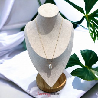 Vòng cổ Joana Baroque ( Pearl, mạ vàng 14K )