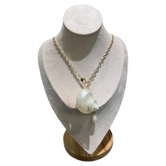 Vòng cổ Little Meirmaid ( Shell, mạ vàng 14K )