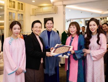 Tan My Design was honored to welcome the Spouse of the General Secretary of Vietnam and the Spouse of the General Secretary of Laos in January 2026