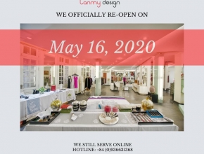 TANMY DESIGN REOPENS ON SATURDAY 16 MAY, 2020