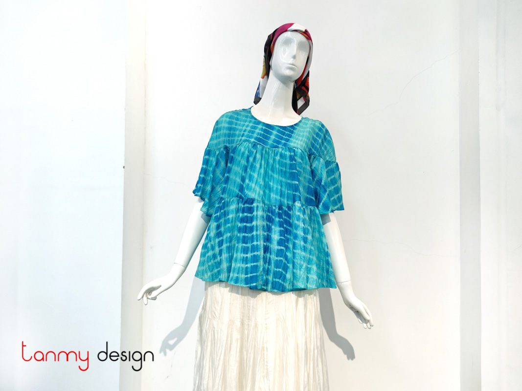 3-layer silk shirt - MYAN